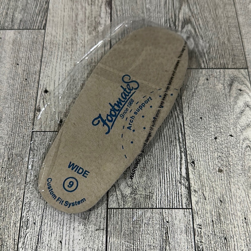 Footmates Arch Support Soles for Kids size 9 wide